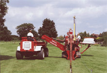 Cricket ground drainage