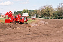 Re-profiling of existing features and construction of new facilities